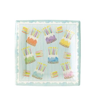 Cake Frosting Paper Salad & Dessert Plates