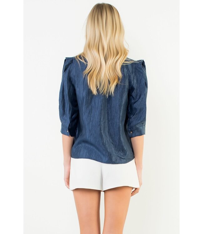 Addison Short V-Neck Top