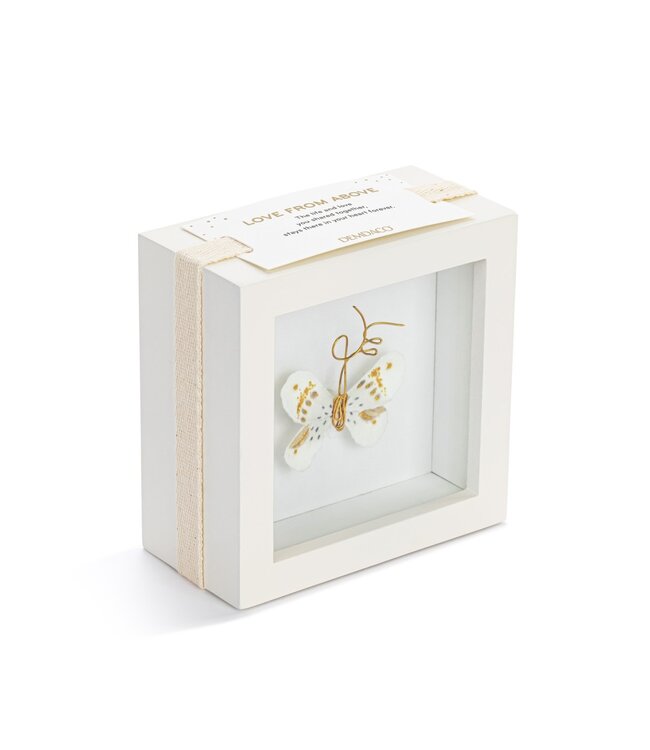 4in Butterfly Shadow Box