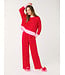 Alecia Mini Hearts Ultra-Soft Jersey Knit Pj Set