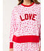 Jessy Floral “Love” Ultra-Soft Jersey Knit Pj Set