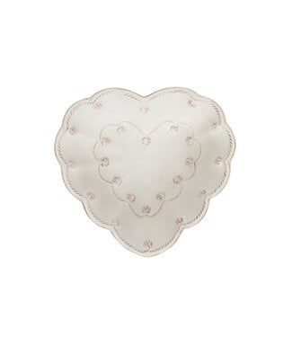 JULISKA Berry & Thread 6.5" Heart Bowl ­ Whitewash