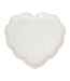 JULISKA Berry & Thread 15" Heart Platter ­ Whitewash