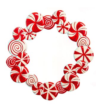 THE ROUND TOP COLLECTION Holiday Candy Wreath