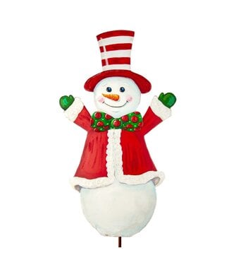 THE ROUND TOP COLLECTION Joyful Snowman Yard