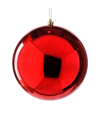 12" Vacuum Plated UV Outdoor Ball Ornament
