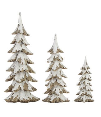 Snowy Trees Set of 3