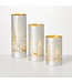 Winter Scene Lighted Cylinder Set of 3
