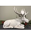 Sitting Moose White