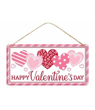 Tin Happy Valentines Day Sign