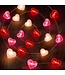 Valentine's Day Heart-Shaped LED String Lights