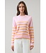 Chantilly Striped Cropped Sweater