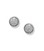 BRIGHTON Illumina Celeste Dome Post Earrings Silver