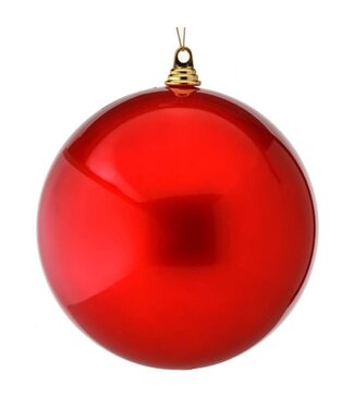 10" Vacuum Plate Candy Apple Ball Ornament