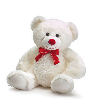White Valentine Bear