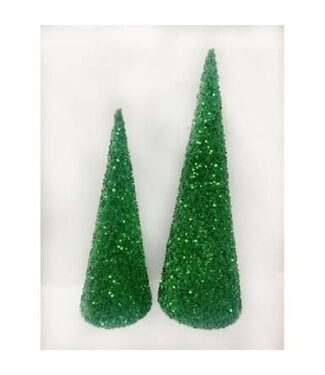 Sequin Cone Tree