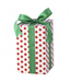 8" Polka Dot Gift Box Ornament