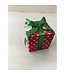 5"Polka Dot Gift Box Ornament
