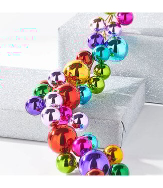 4' Multicolor Ball Garland