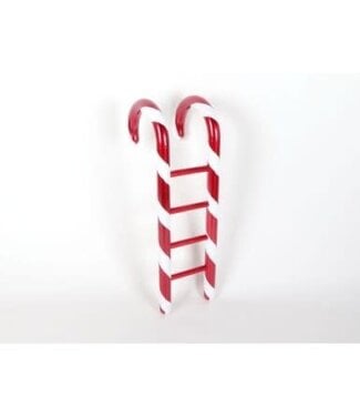 36" Plastic With Glitter Candy Cane Ladder