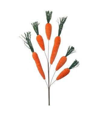 31" Velvet Carrot Spray