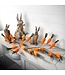 36" Velvet Carrot Garland