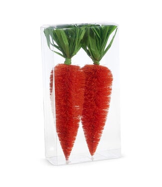 11.5” Box of Bottle Brush Carrots