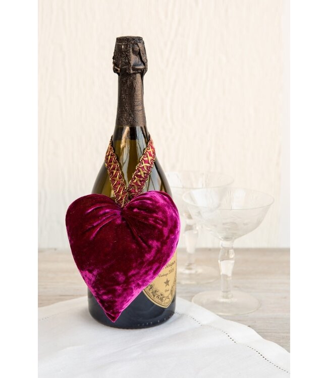 Handmade Velvet Hearts