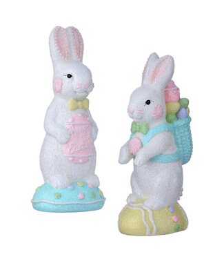 7" Resin Sugared Sweets Bunny