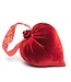 HOT SKWASH Velvet Heart w/Ribbon
