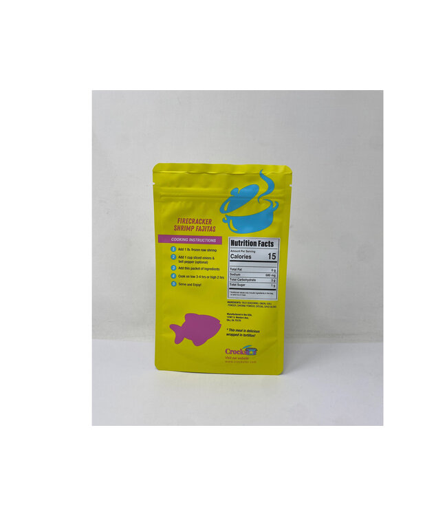Firecracker Shrimp Fajitas