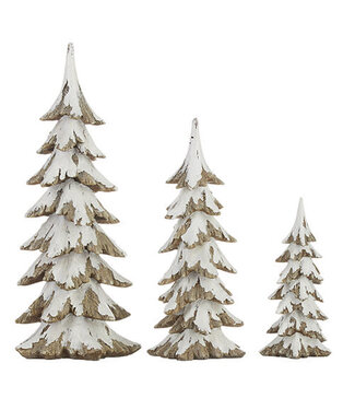 Snowy Trees Set of 3