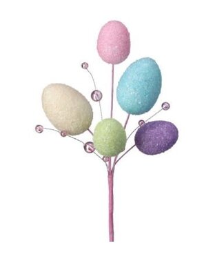 16" Styro with Bead Easter Egg Pick