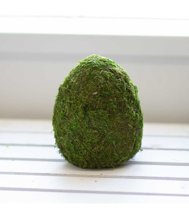 Moss Egg Decor Green