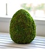 Moss Egg Decor Green