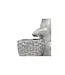 Stoneware Rabbit with Embossed Planter