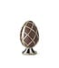 16.5 Inch Chocolate & Gold Resin Easter Egg