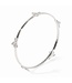 JULIE VOS Bee Bangle Silver