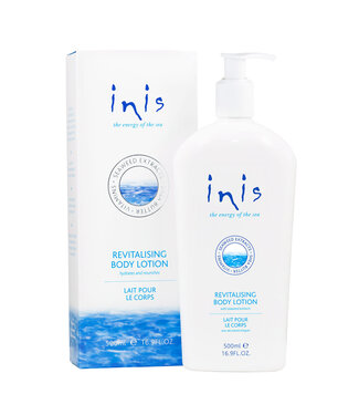 INIS Inis Revitalising Body Lotion Large Pump Bottle 500ml / 16.9 fl. oz.