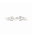 JULIE VOS Cannes Demi Cuff - Silver