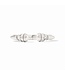 JULIE VOS Cannes Demi Cuff - Silver