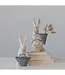 Resin Bunny with  Basket
