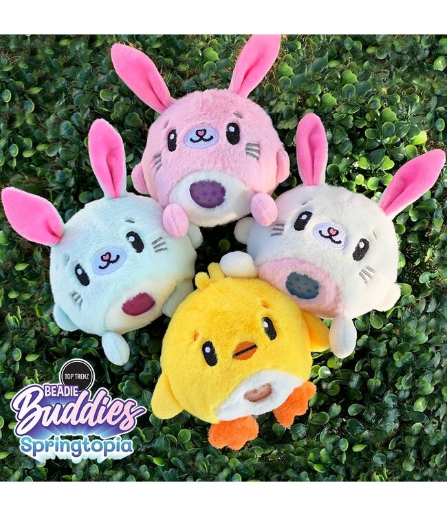 Easter Springtopia Beadie Buddies Sensory Plush Squishy Toy