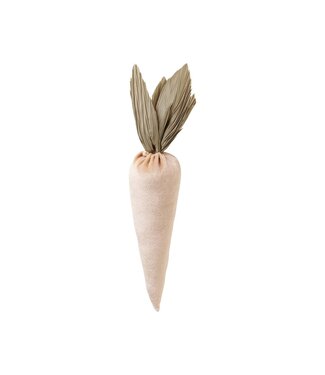 Large Tan Easter Velvet Carrot