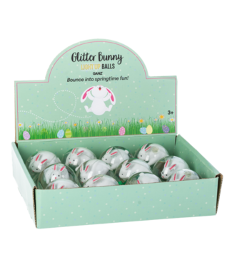 Glitter Bunny Light Up Ball