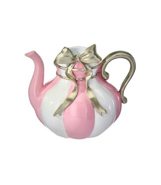 5" Resin Teapot Taper Candle Holder