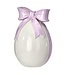 7.5" Resin Egg with Bowtie