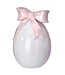 7.5" Resin Egg with Bowtie