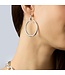 JULIE VOS Laguna Doorknocker Earring