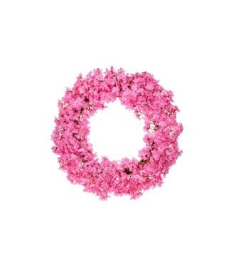28" Cherry Blossom Wreath